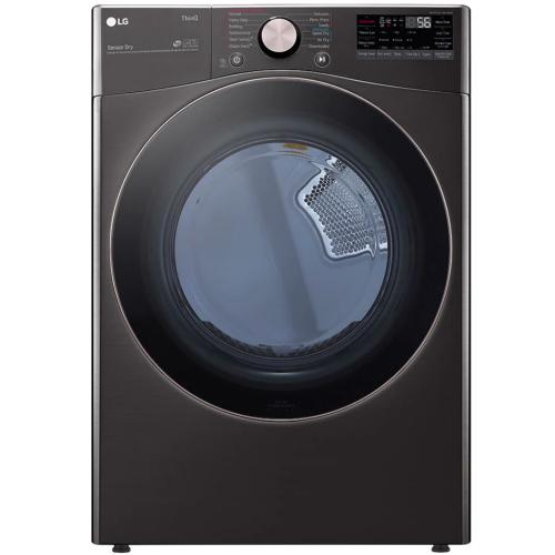 LG DLEX4000B 7.4 Cu. Ft. Stackable Smart Electric Dryer With Steam