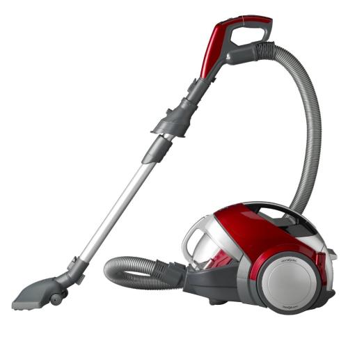 LG LCV800R Canister Lightweight PetCare Vacuum Cleaner with KOMPRESSOR System, Auto Nozzle, Pet Hair Turbine Tool, HEPA Filter and Auto Rewind Cord