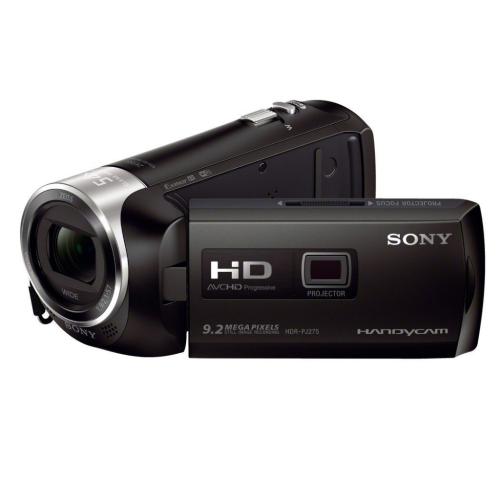 Sony HDRPJ275/B Full Hd 60P Camcorder W/ Built-In Projector