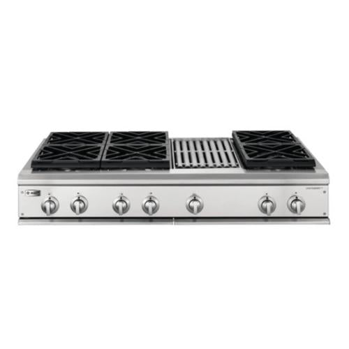 GE ZGU48L6RH3SS Gas Cooktop