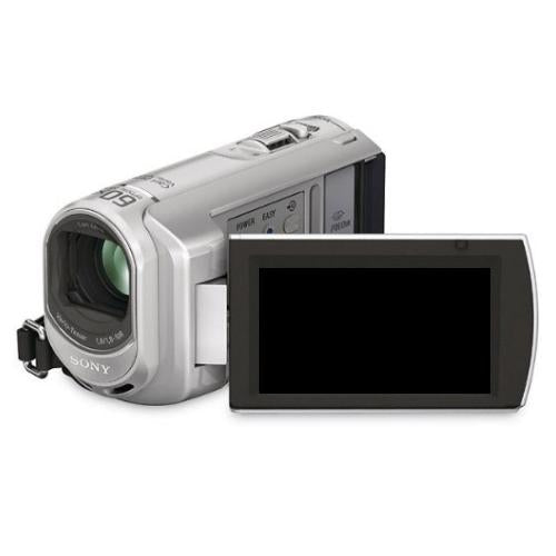 Sony DCRSX40 Palm-sized camcorder with 60X optical zoom; Silver