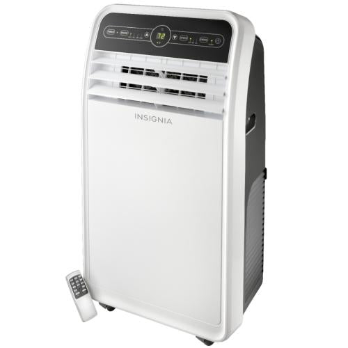 Insignia NSAC12PWH9 550 Sq. Ft. Portable Air Conditioner - White/Gray