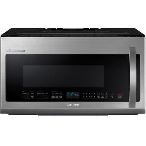 Samsung ME21H9900AS/AC 2.1 Cu. Ft. Over-the-Range Microwave