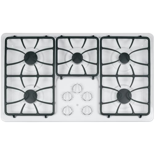 GE JGP633DET1WW Ge 36" Built-In Gas Cooktop