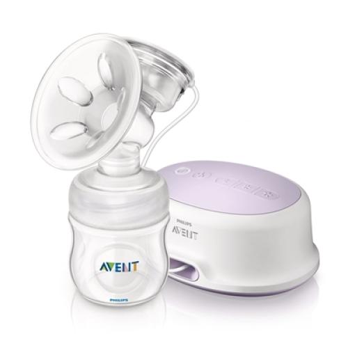 Avent SCF332/97 Avent Comfort Single Electric Breast Pump One 4Oz Bottle And