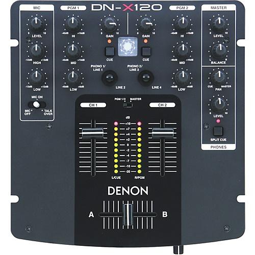 Denon DNX120 Dn-X120 - Professional 2 Channel Dj Mixer