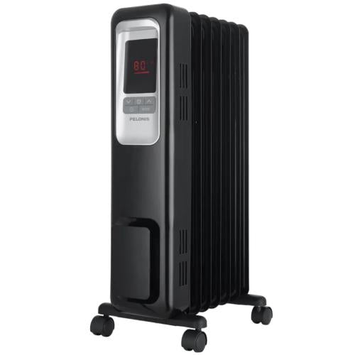 Midea HO0280 Digital Electric Oil-Filled Radiant Portable Space Heater