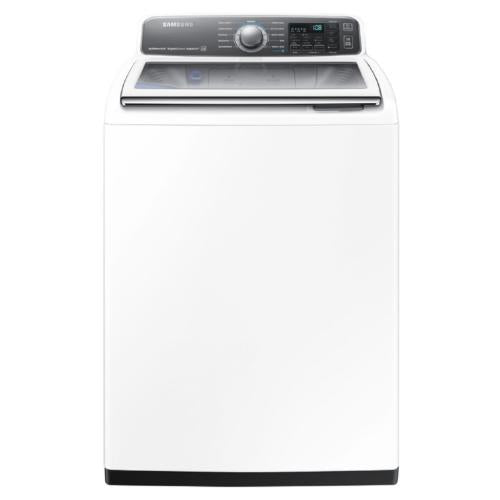 Samsung WA48J7770AW/AA 4.8 Cu. Ft. 11-Cycle High-efficiency Top-loading Washer - White