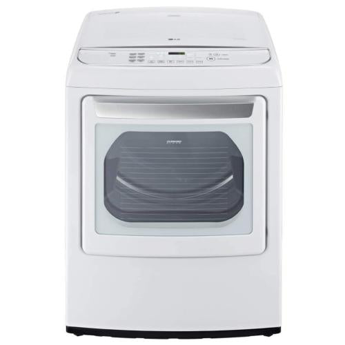 LG DLEY1701W 27 Inch 7.4 cu. ft. Electric Dryer with 12 Drying Programs, Steam, Wrinkle Free, Speed Dry, Towel Dry Program, Smart Diagnosis, LoDecibel Quiet Operation, Sensor Dry and ENERGY STAR Certification: White