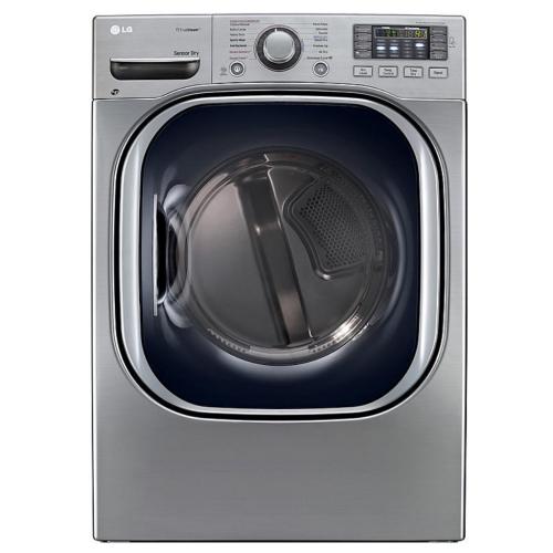 LG DLEX4270V 27 Inch 7.4 cu. ft. Electric Dryer with 14 Drying Programs, 5 Temperature Settings, Steam, Anti-Bacterial Program, Speed Dry, Wrinkle Care, Smart Diagnosis, LoDecibel Quiet Operation, Sensor Dry and ENERGY STAR Certification