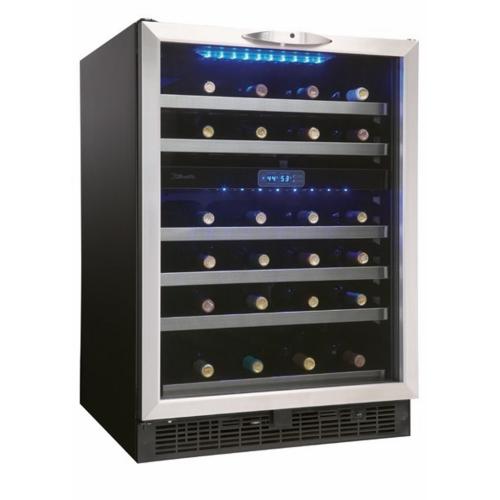 Silhouette DWC516BLS 24-Inch Built-In Wine Cooler With 51-Bottle Capacity