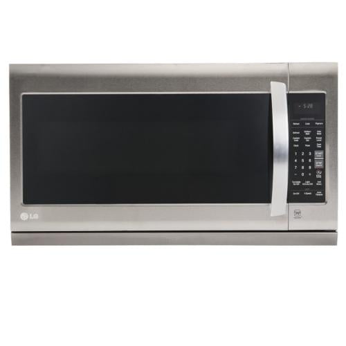 LG LMH2235ST 2.2 cu. ft. Over-the-Range Microwave Oven with Sensor Cooking, ExtendaVent 2.0, EasyClean, QuietPower Ventilation, Rapid Defrost, 2.2 cu. ft. Capacity