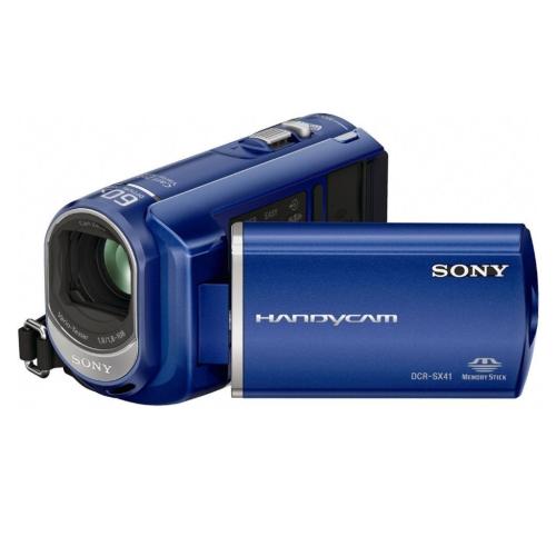 Sony DCRSX41/L Palm-Sized Camcorder W/ 60X Optical Zoom