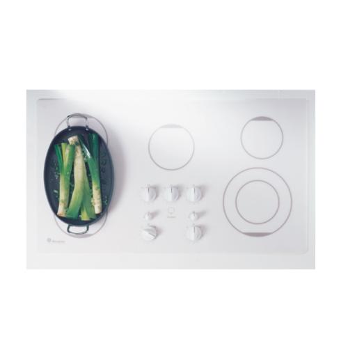 GE ZEU769TC1WW Ge Monogram 36" Electric Cooktop