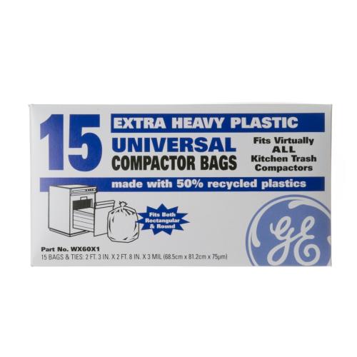 GE Trash Compactor Trash Compactor Bags - WX60X1