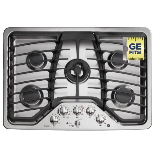 GE PGP959SET2SS Gas Cooktop