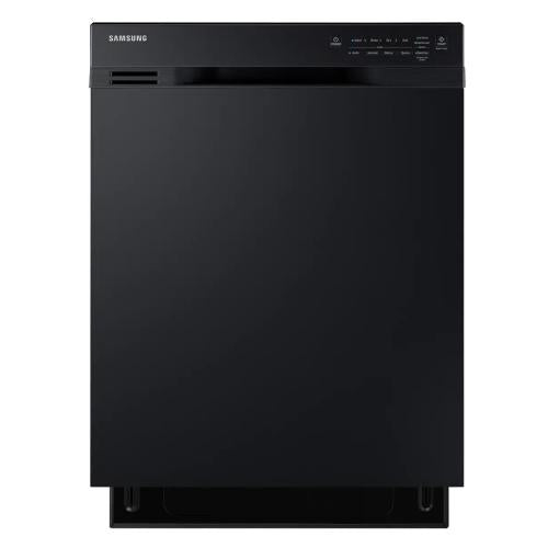 Samsung DW80J3020UB/AC 24-Inch Front Control Built-in Dishwasher With Stainless Steel Tub - Black