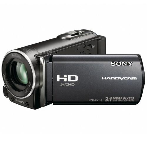 Sony HDRCX110 High Definition Flash Memory Handycam® Camcorder; Black