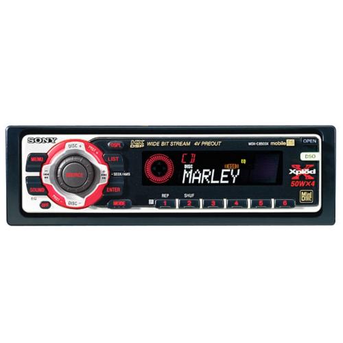 Sony MDXC8500X FM/AM MiniDisc Player