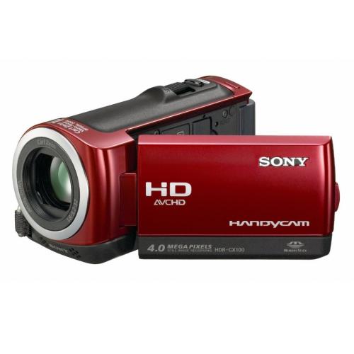 Sony HDRCX100/R Palm-Size Hd Camcorder W/ Smile Shutter Technology