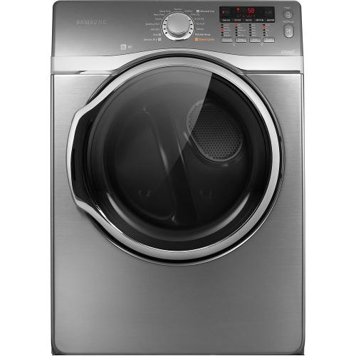 Samsung DV431AEP/XAA 7.4 Cu. Ft. Capacity Electric Steam Dryer (Stainless Platinum)