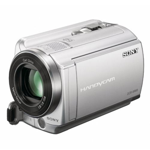 Sony DCRSR68 Hard Disk Drive Handycam® Camcorder; Silver