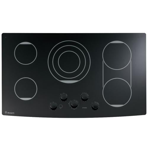 GE ZEU36KBK2BB Ge Monogram 36" Electric Cooktop