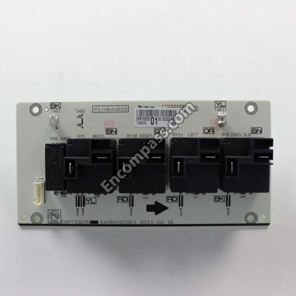 LG Range Oven Main Control Board PCB Assembly - EBR73323501