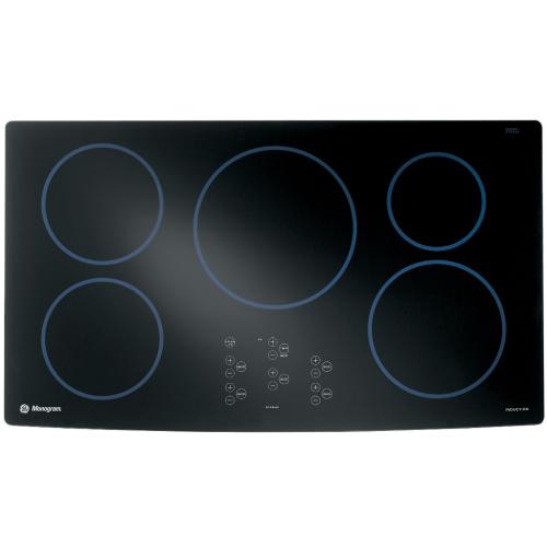 GE ZHU36RBM2BB Ge Monogram 36" Induction Cooktop