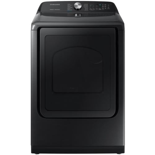 Samsung DVE50R5400V/A3 7.4 Cu. Ft. Electric Dryer With Steam Sanitize+ In Black Stainless Steel