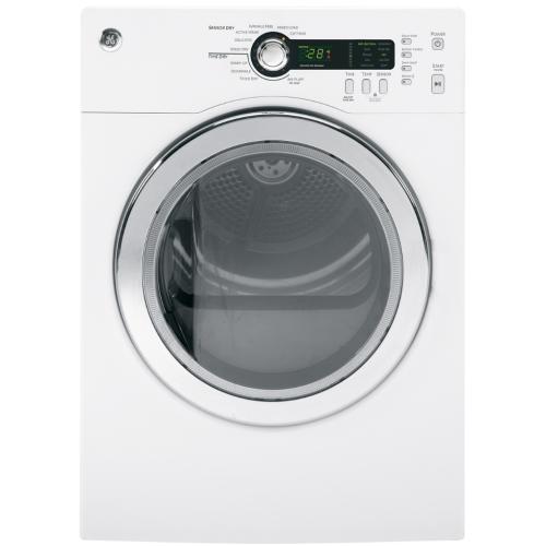 GE DCVH480EK1WW 4.0 Cu.Ft. Capacity Electric Dryer