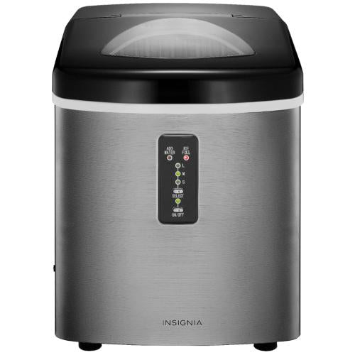 Insignia NSIMP33SS9 33-Lb. Portable Ice Maker - Stainless Steel