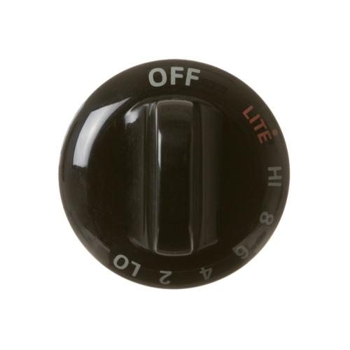 GE Knob Valve Gas (Black) - WB03T10052