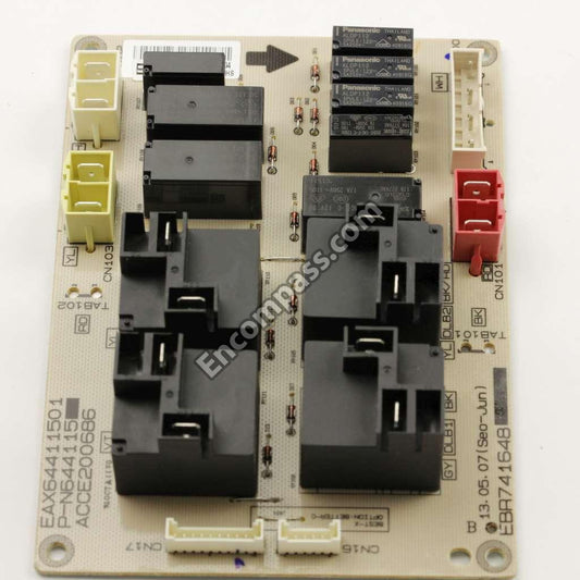 LG Range Oven Relay Control Board PCB Assembly - EBR74164805