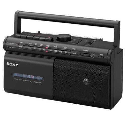 Sony CFM30TW AM/FM Radio Cassette Recorder