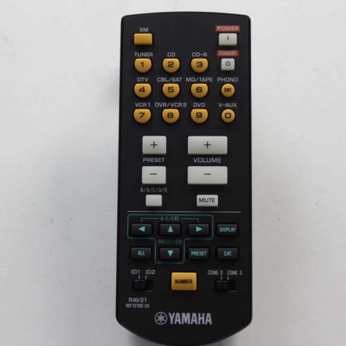 Yamaha Zone 2/3 Remote Contro Rav21 R - WF121800