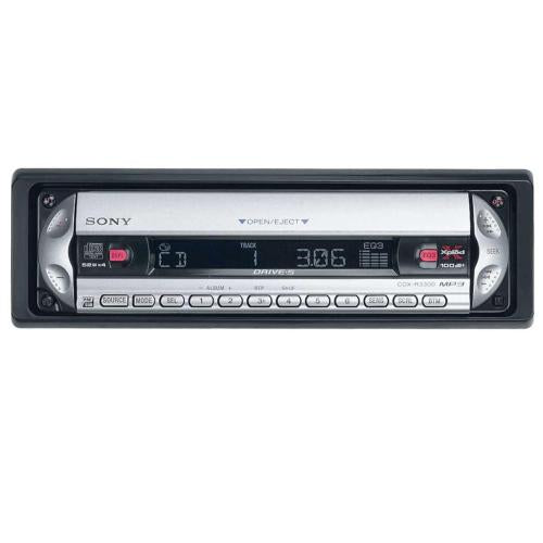 Sony CDXR3300 FM/AM Compact Disc Player