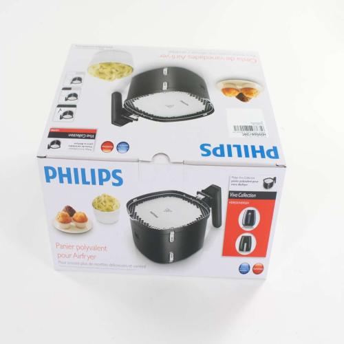 Philips Healthy Cook Warranty Variety Basket Black/ - HD9980/20C