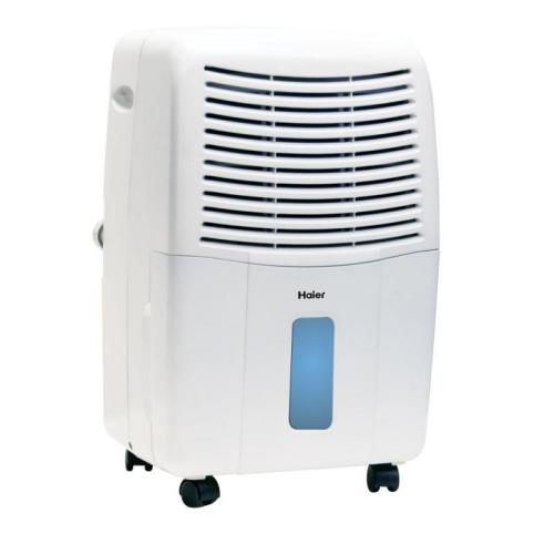 Haier DE45MT 45 Pint Electronic Dehumidifier (White)