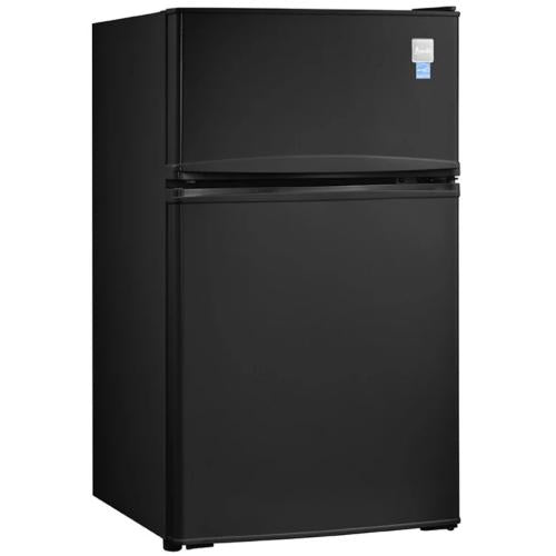 Avanti RA31B1B 3.1 Cf Two Door Counterhigh Refrigerator - Black