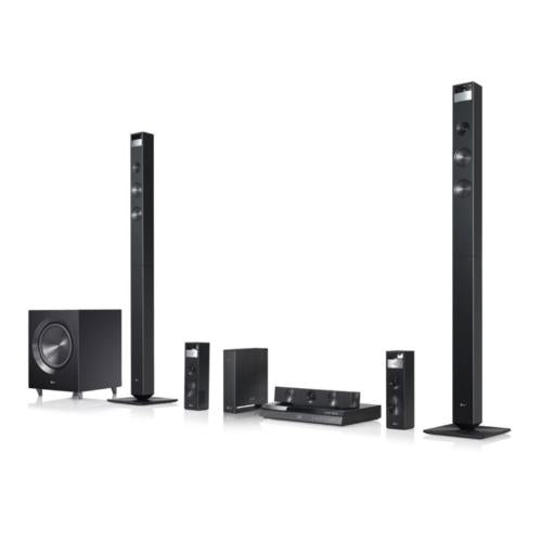 LG BH9420PW 3D-capable Blu-ray Disc Home Theater System With Smart Tv And Wireless Speakers