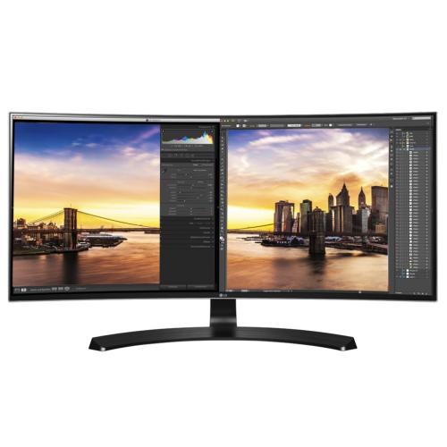 LG 34UC88B 34-Inch Curved Ultrawide Qhd Ips Monitor