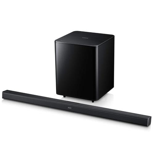 Samsung HWF550 2.1 Channel Soundbar System Wireless Subwoofer