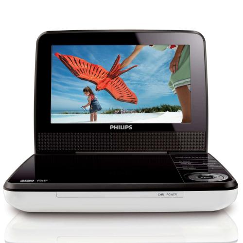 Philips PET741W/17 Portable Dvd Player 7-Inch Lcd 2-Hr Playtime