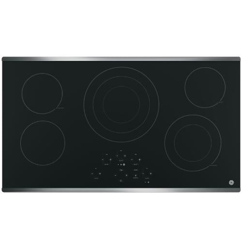 GE JP5036SJ1SS Ge 36" Built-In Touch Control Electric Cooktop