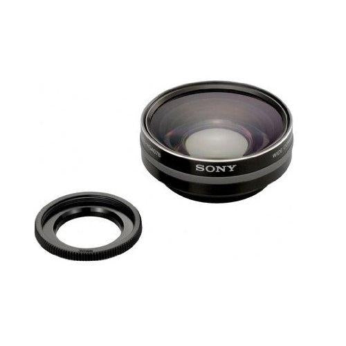 Sony VCLHGA07B 0.75x High-Grade Wide-End conversion lens for camcorders with quick attach