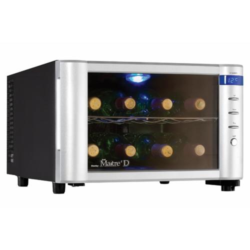 Danby DWC823BLPSC Countertop Wine Cooler - 8 Bottles