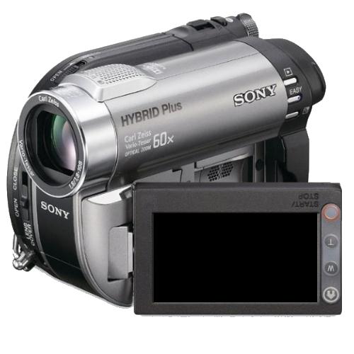 Sony DCRDVD850 Hybrid DVD camcorder with 60X optical zoom